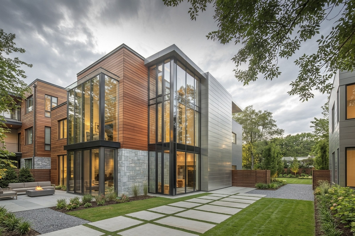 Elegant interior with DOORs
